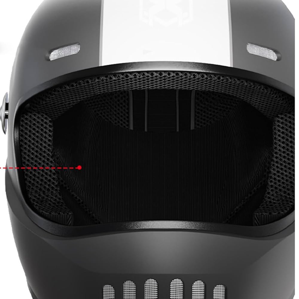 Amazon.co.jp: バイクヘルメット フルフェイスヘルメット ダブル